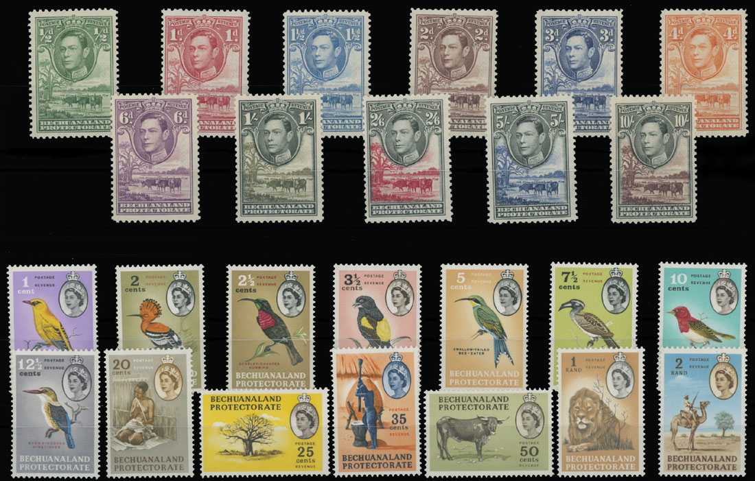 Bechuanaland Protectorate Stamp Auctions