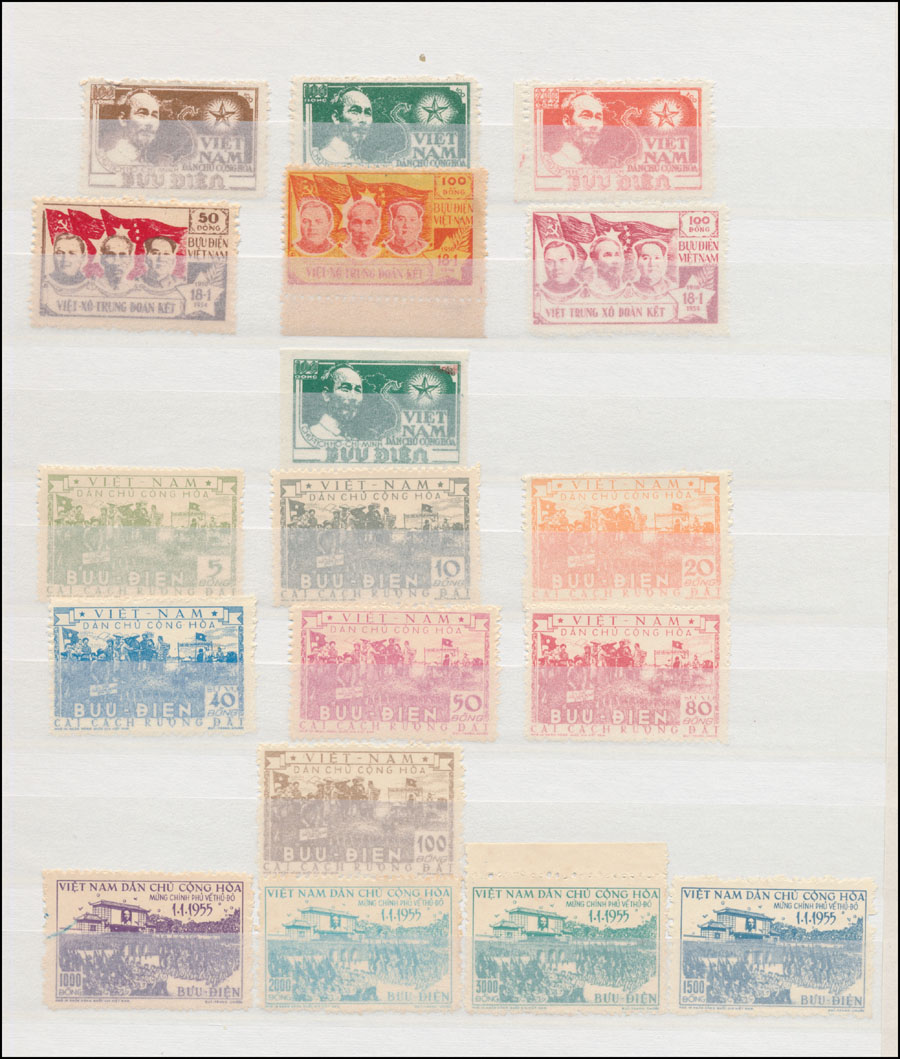 huge well-completed collection in two large stockbooks Stamp Auctions