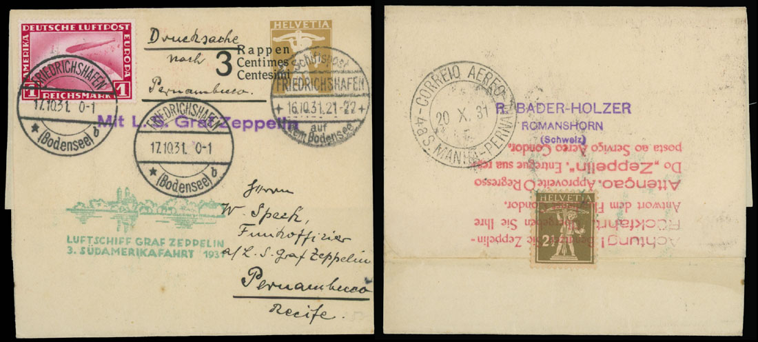 Stamp Auction - 1. Worldwide Air Post Stamps and Postal History ...