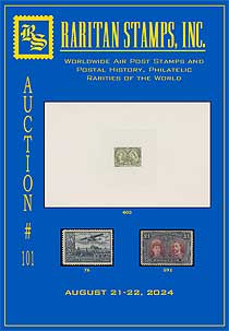 Catalogue of stamp auction #101