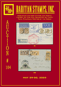 Catalogue of stamp auction #103