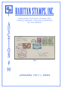 Catalogue of stamp auction #99